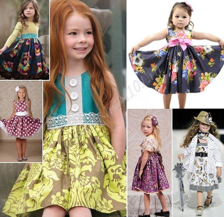 Детские платья в стиле стиляг для девочки фото