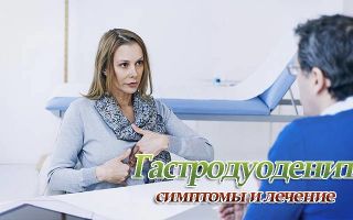 Симптомы и лечение гастродуоденита